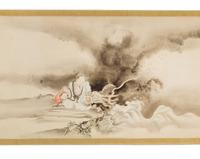 Anonymous, (Japanese, 18th/19th Century), Chinese Immortal Ma Shihuang