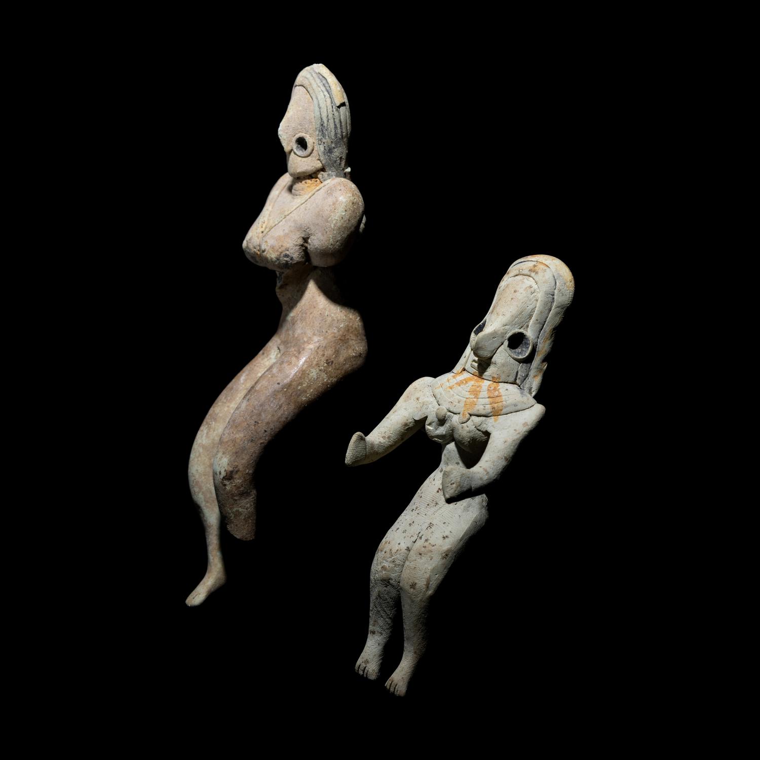 Two Indus Valley Terracotta Female Figures