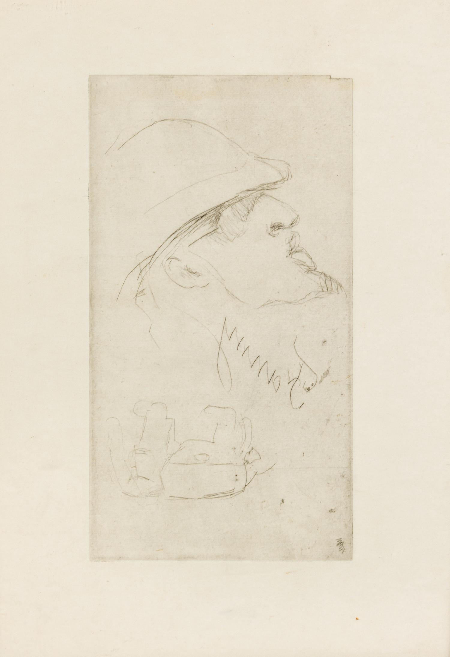 Henri de Toulouse-Lautrec, (French, 1864-1901), L'explorateur L.J. Vicomte de Brettes (The Explorer Vicomte de Brettes),1898 (first edi