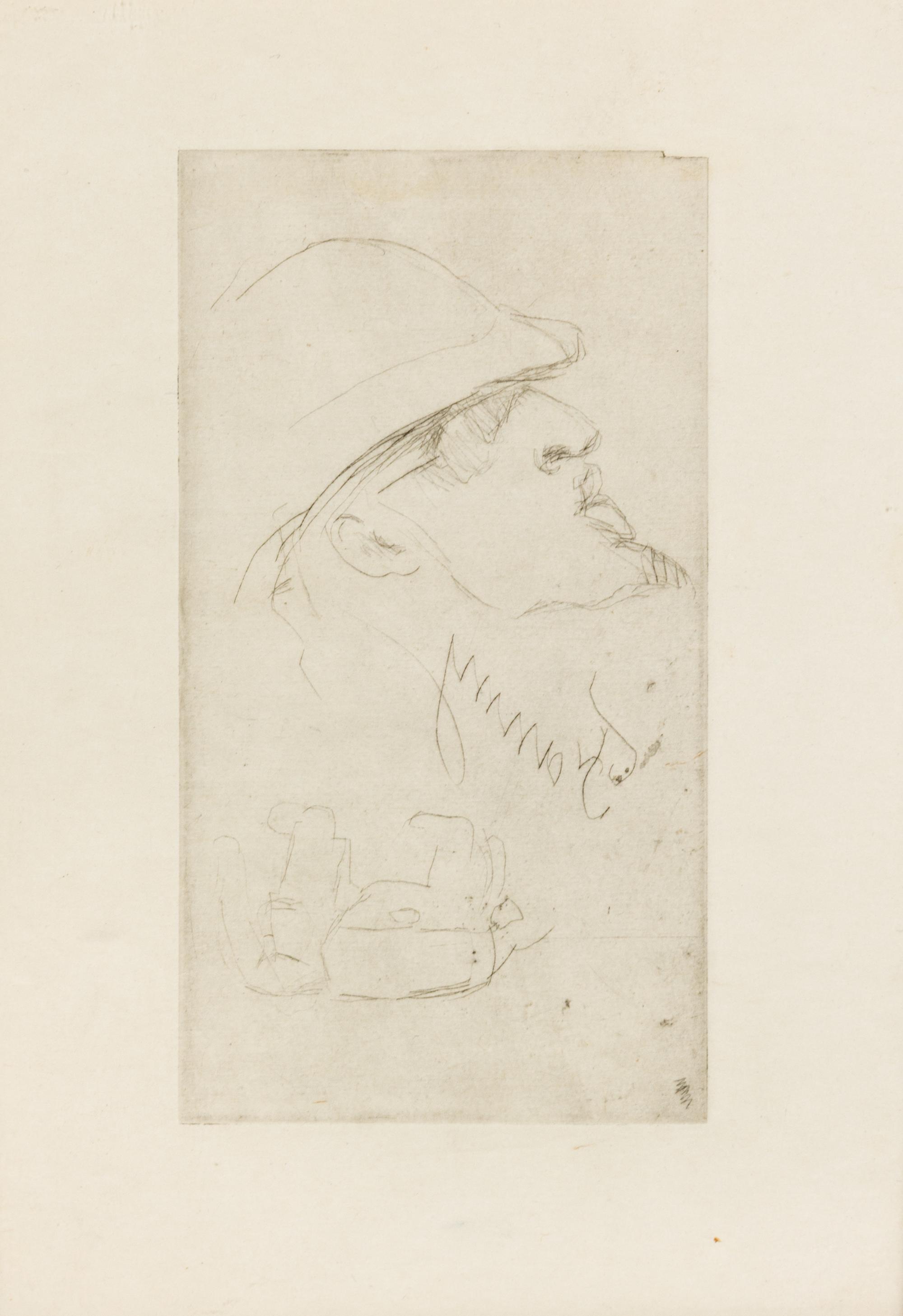 Henri de Toulouse-Lautrec, (French, 1864-1901), L'explorateur L.J. Vicomte de Brettes (The Explorer Vicomte de Brettes),1898 (first edi
