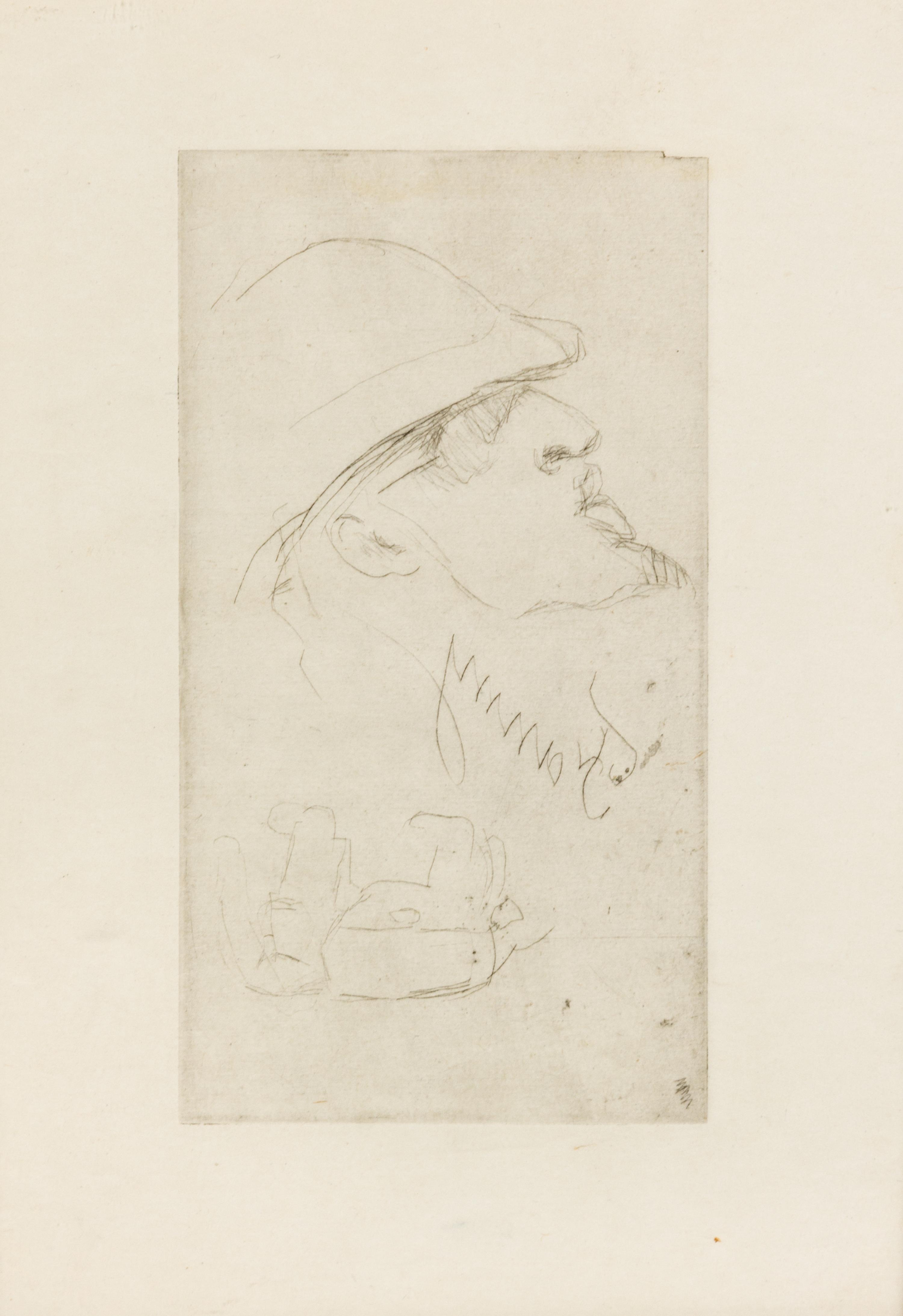Henri de Toulouse-Lautrec, (French, 1864-1901), L'explorateur L.J. Vicomte de Brettes (The Explorer Vicomte de Brettes),1898 (first edi