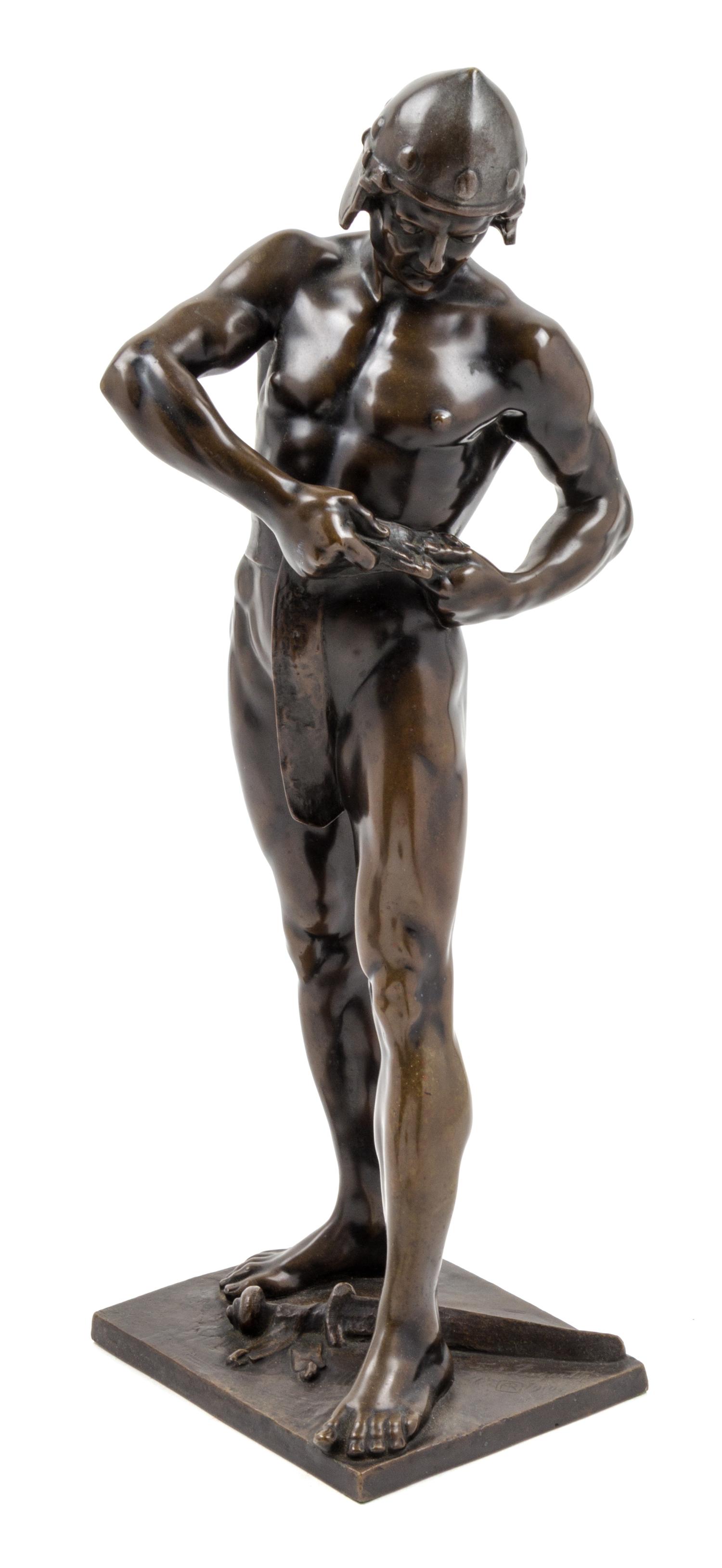 An Austrian Bronze Figure Height 18 1/4 inches. — FERDINAND LUGERTH (1885-1915)