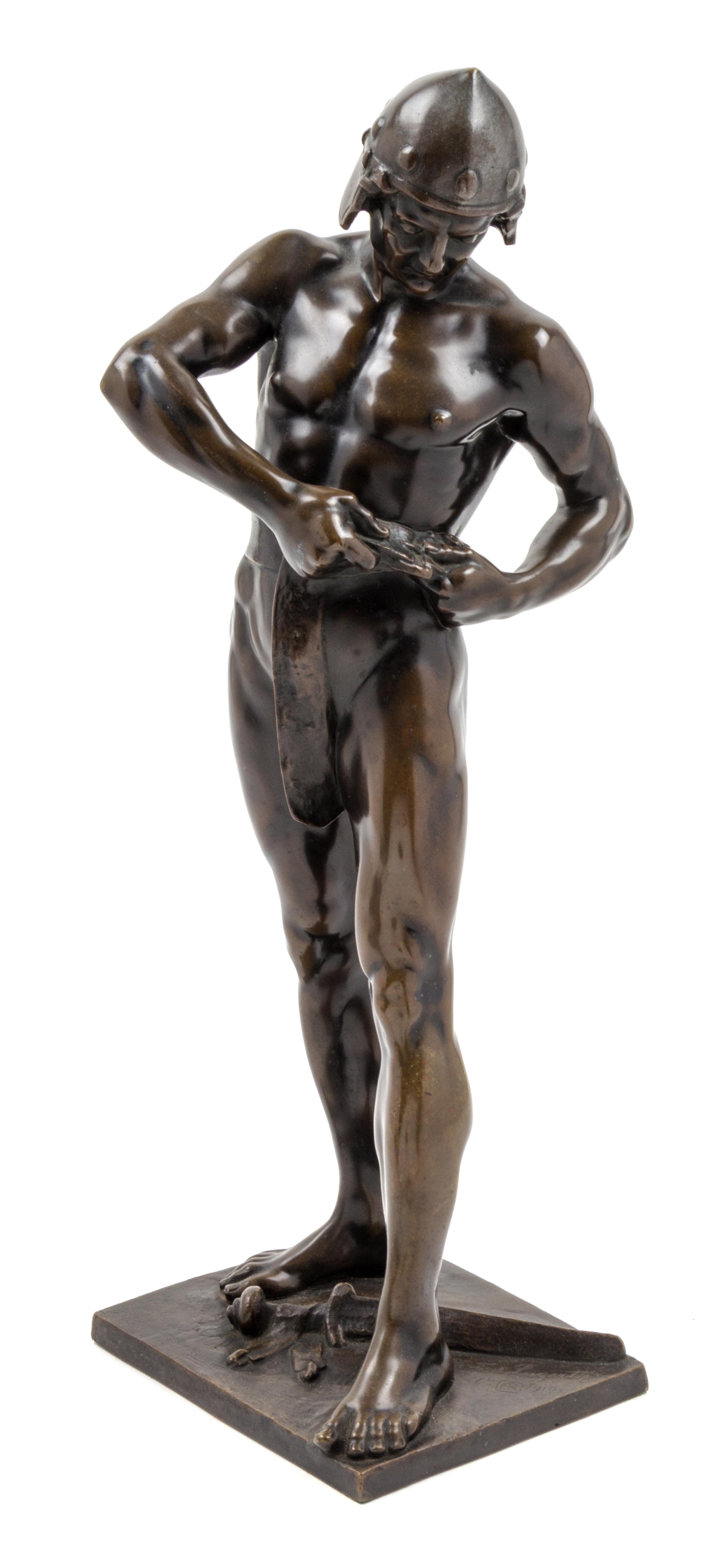 An Austrian Bronze Figure Height 18 1/4 inches. — FERDINAND LUGERTH (1885-1915)