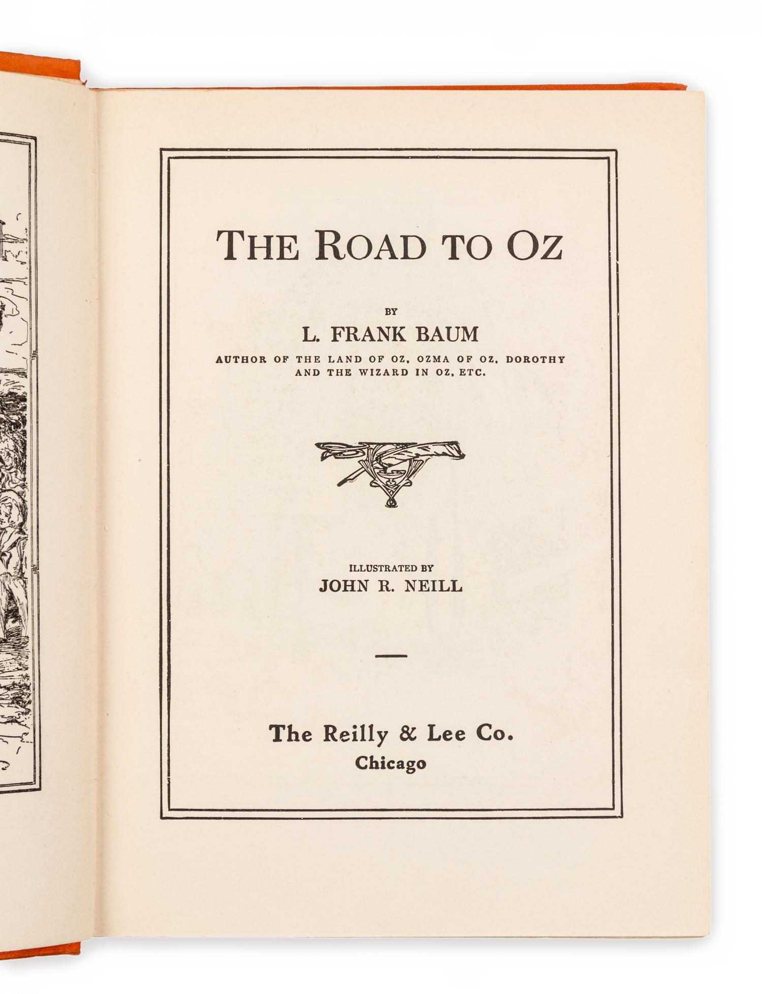BAUM, Frank L. and Ruth Plumly THOMPSON. -- John R. Neill, illustrator. A group of 6 later editions of the Famous Oz Stories.