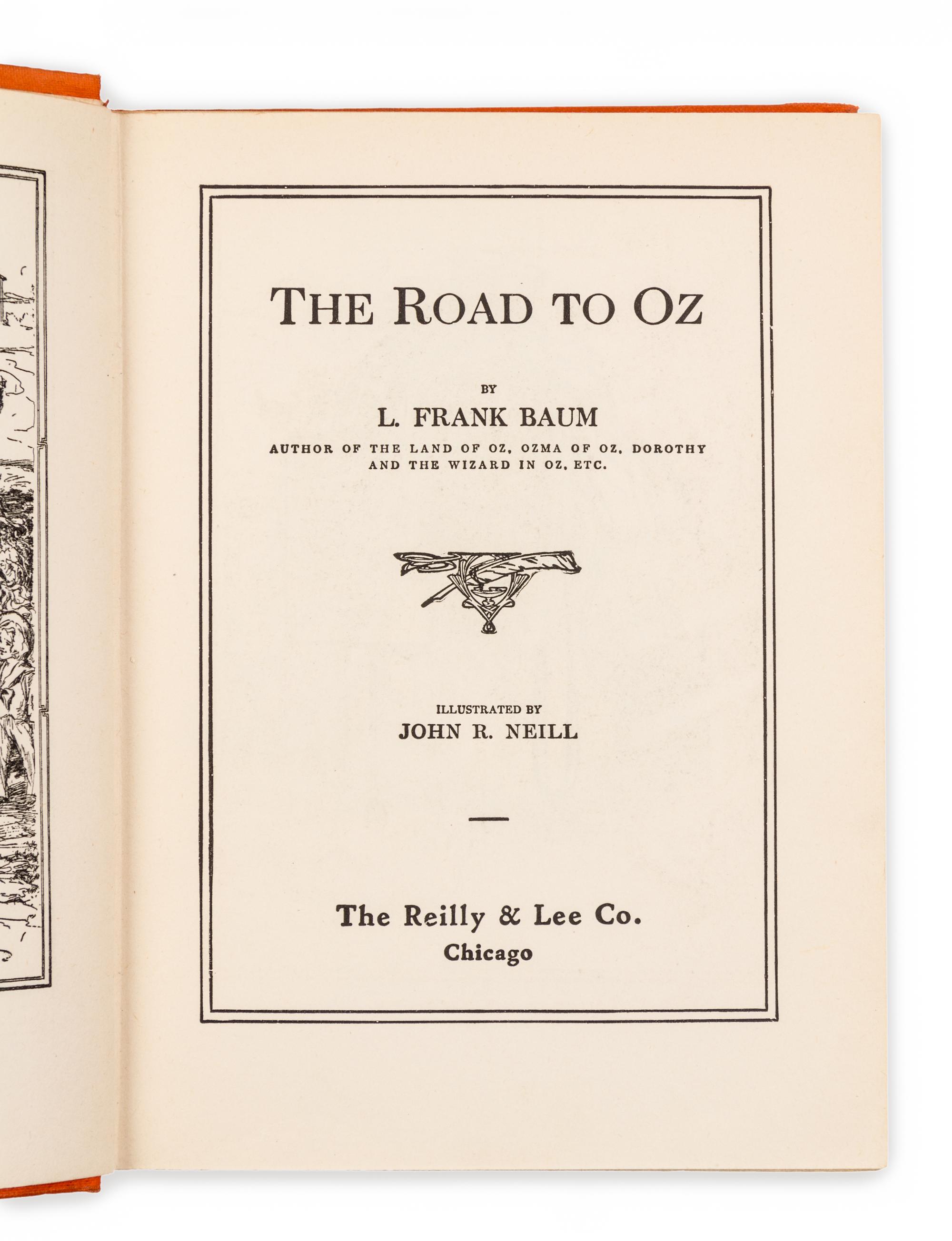 BAUM, Frank L. and Ruth Plumly THOMPSON. -- John R. Neill, illustrator. A group of 6 later editions of the Famous Oz Stories.