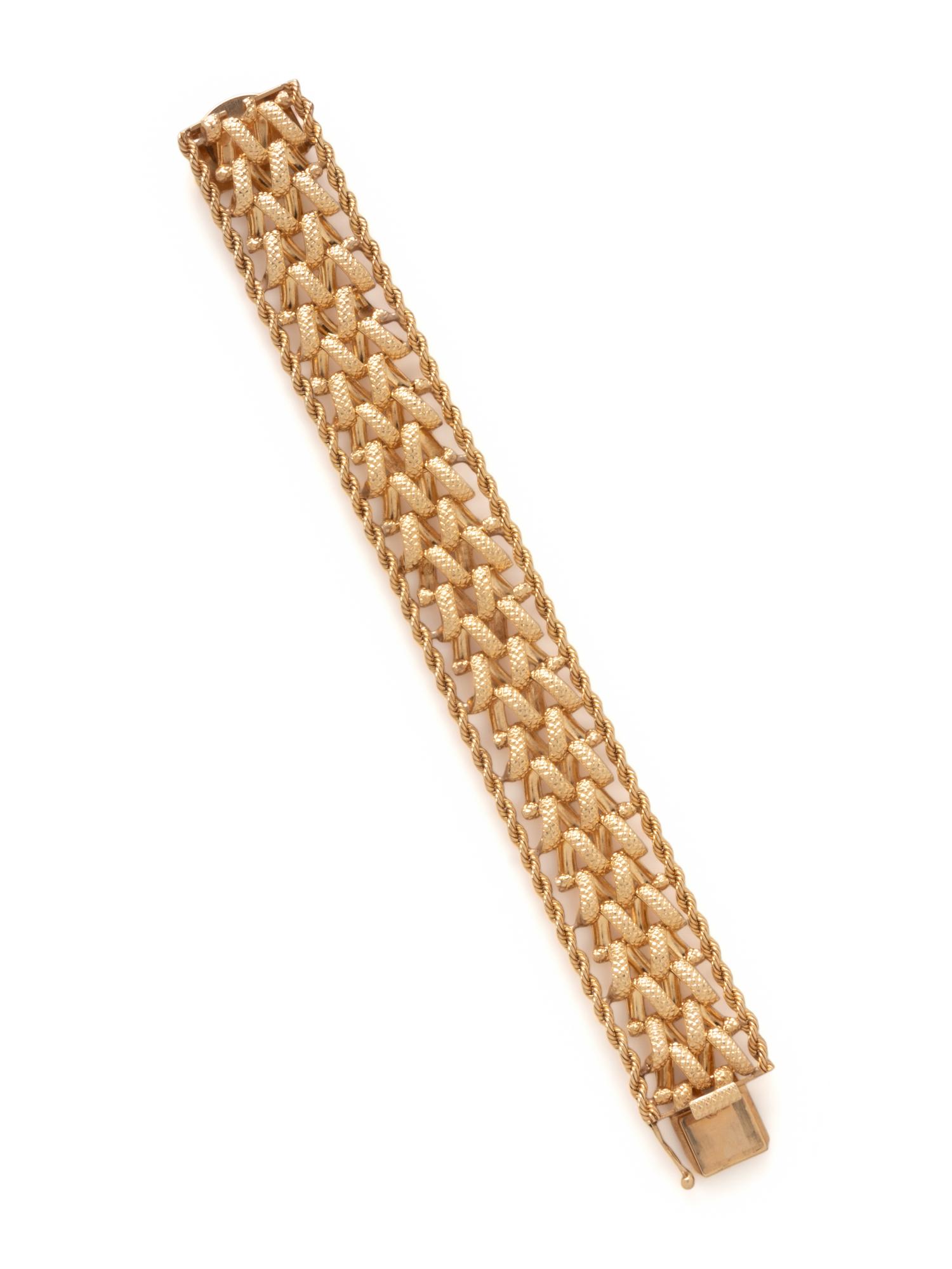 YELLOW GOLD BRACELET