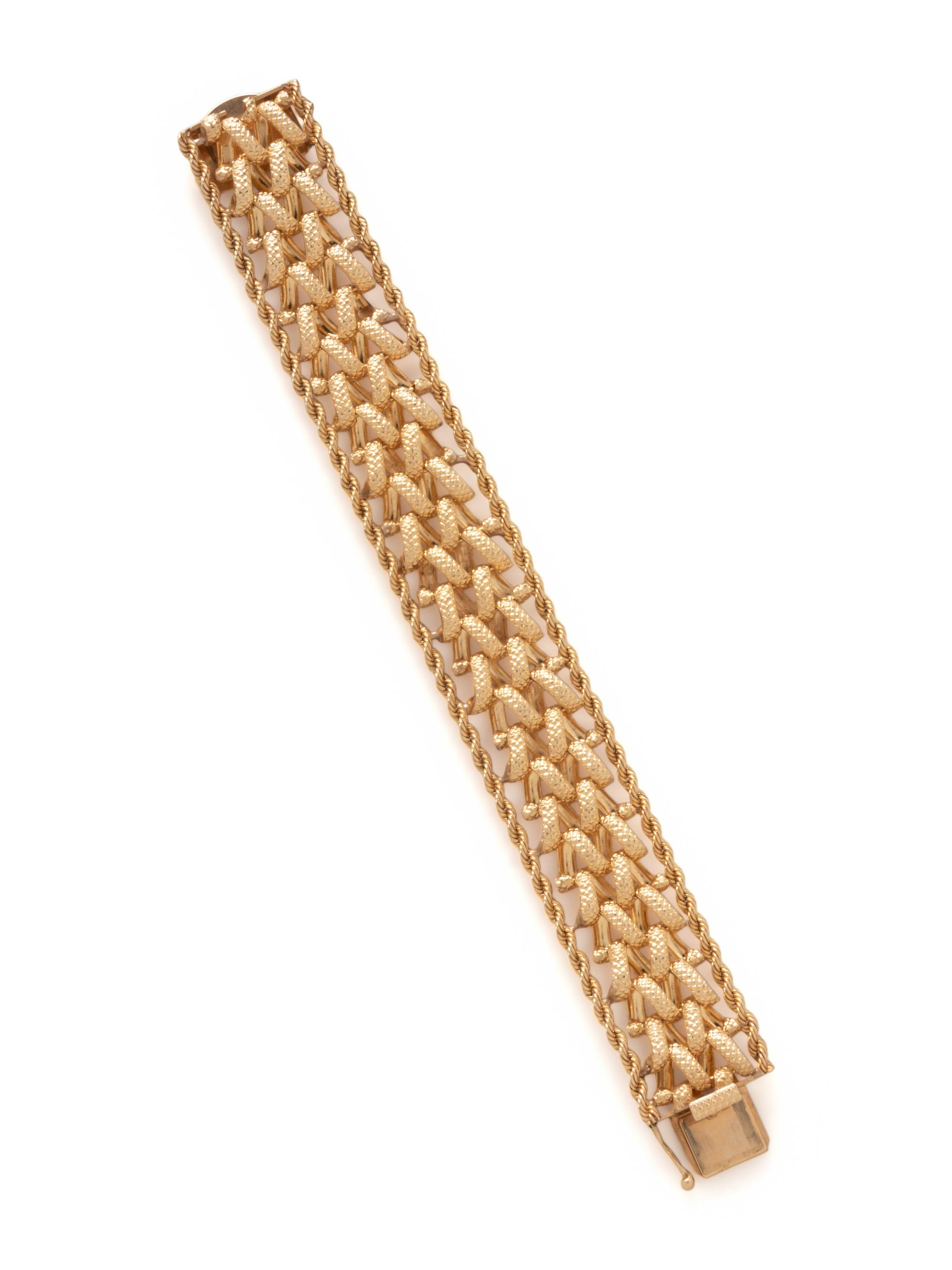 YELLOW GOLD BRACELET