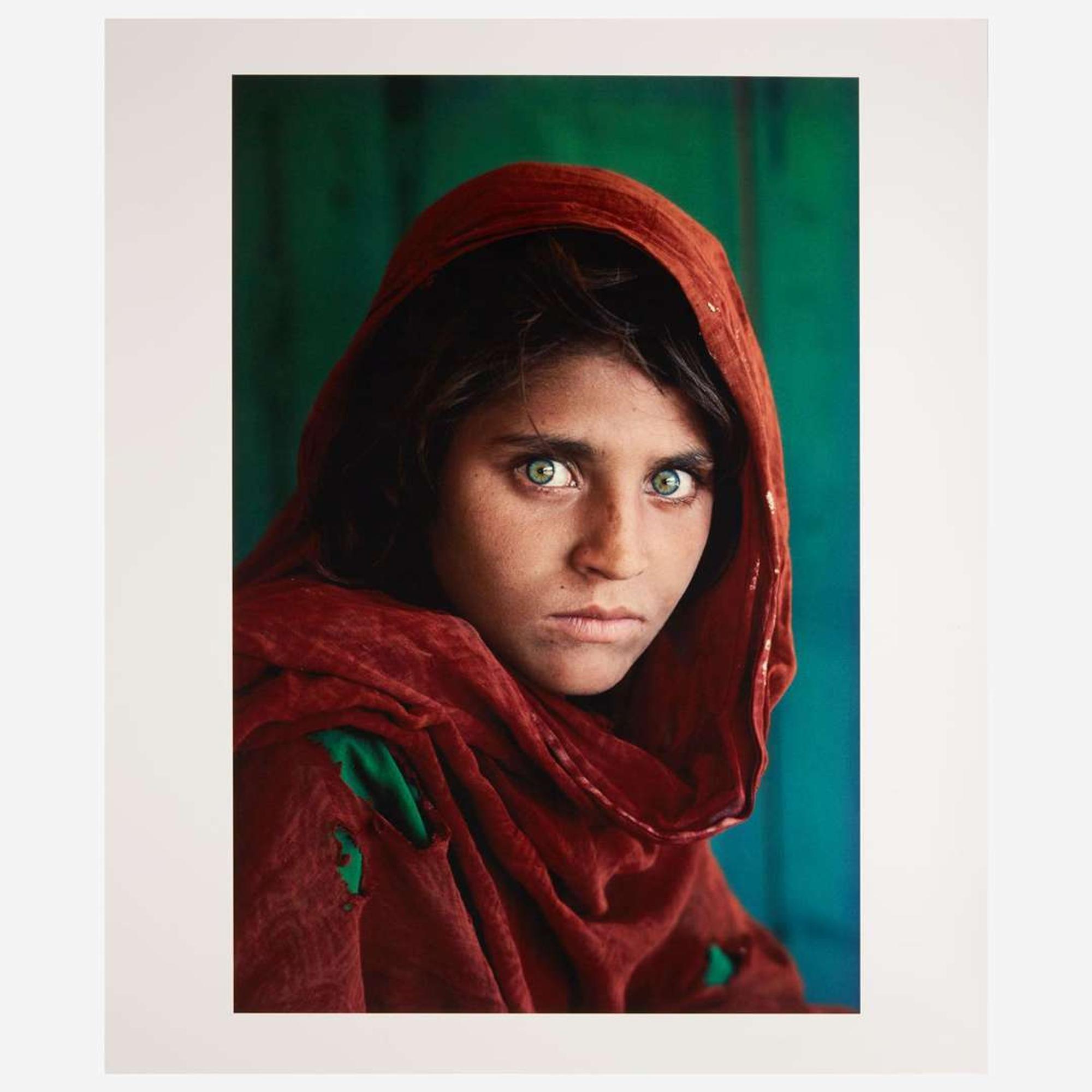 Steve McCurry (American, b. 1950) Afghan Girl (Sharbat Gula)