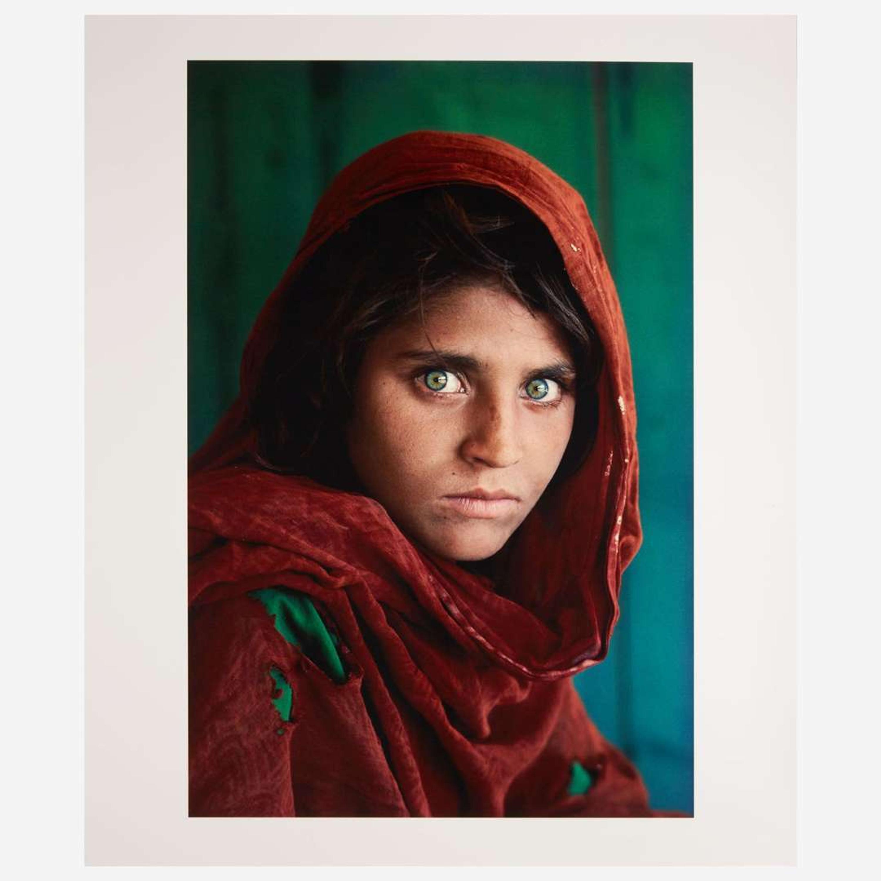 Steve McCurry (American, b. 1950) Afghan Girl (Sharbat Gula)