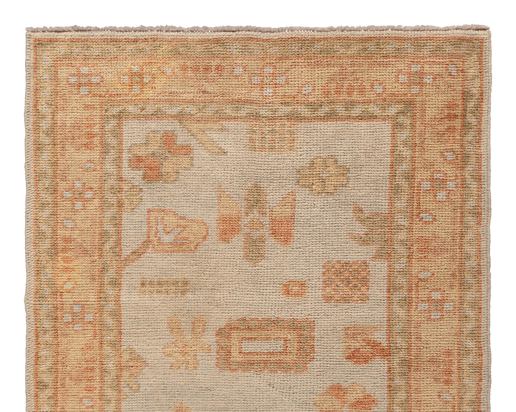 An Oushak Runner