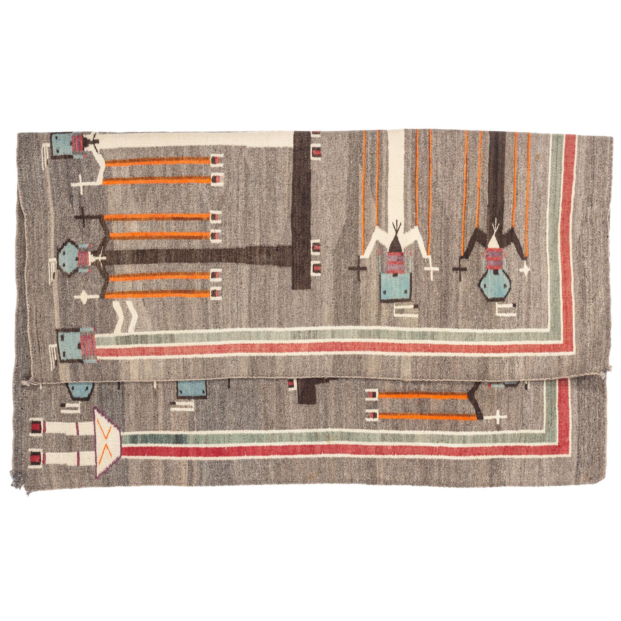 Navajo Sandpainting Painting Weaving / Rug