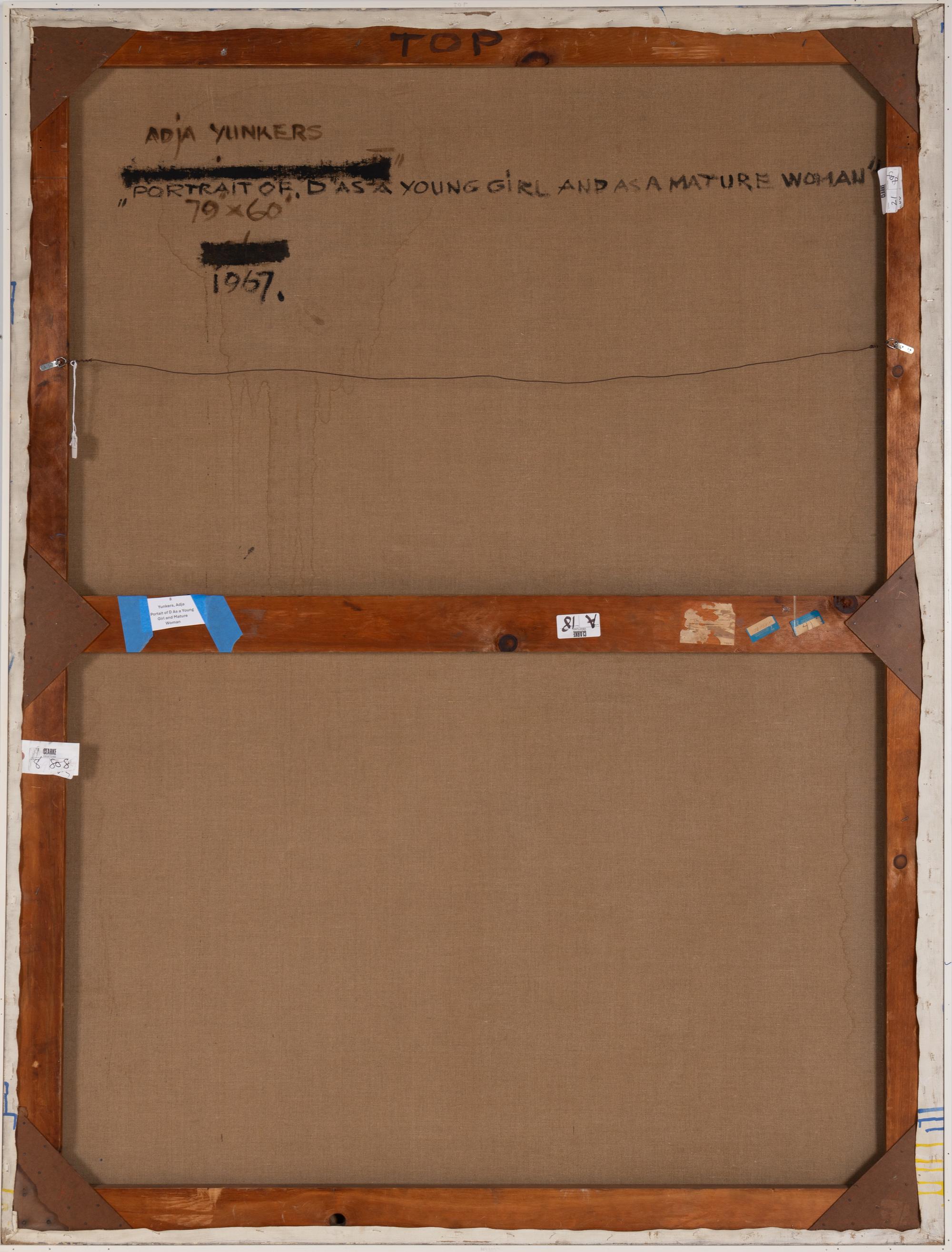 Portrait of "D" as a Young Girl and a Mature Woman , 1967