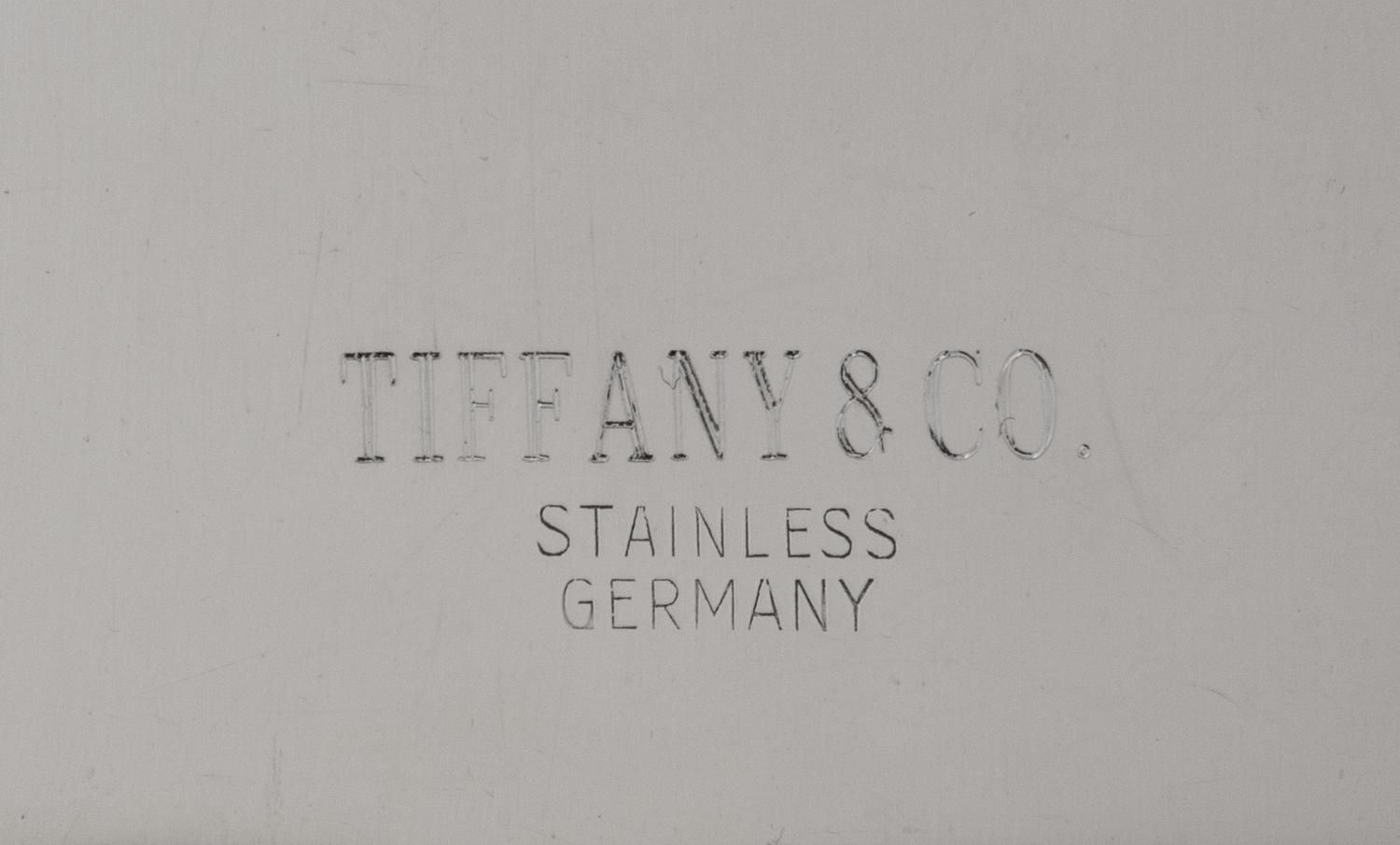 A Group of Seven Tiffany & Co. Silver Bamboo Pattern Bar Articles