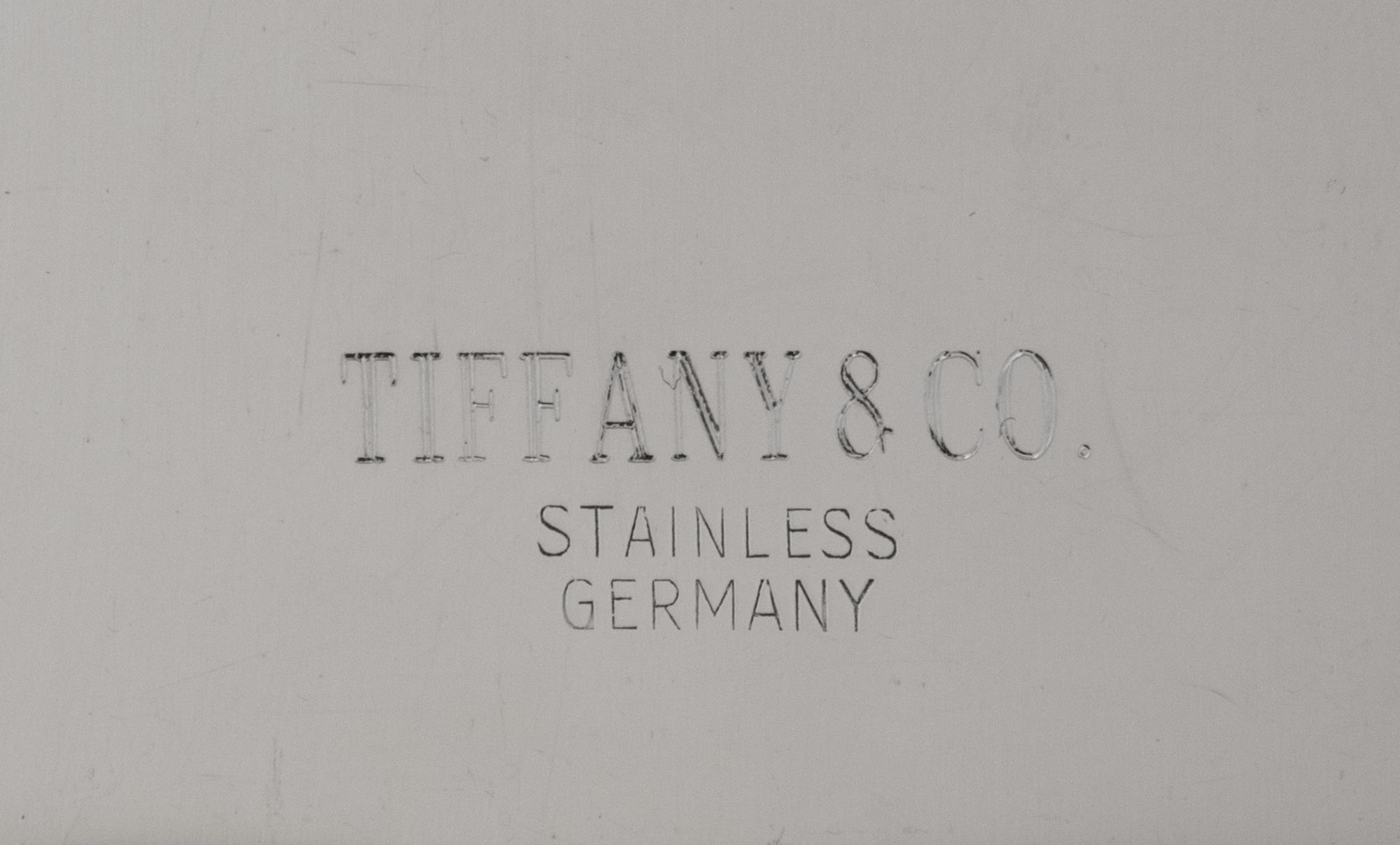 A Group of Seven Tiffany & Co. Silver Bamboo Pattern Bar Articles