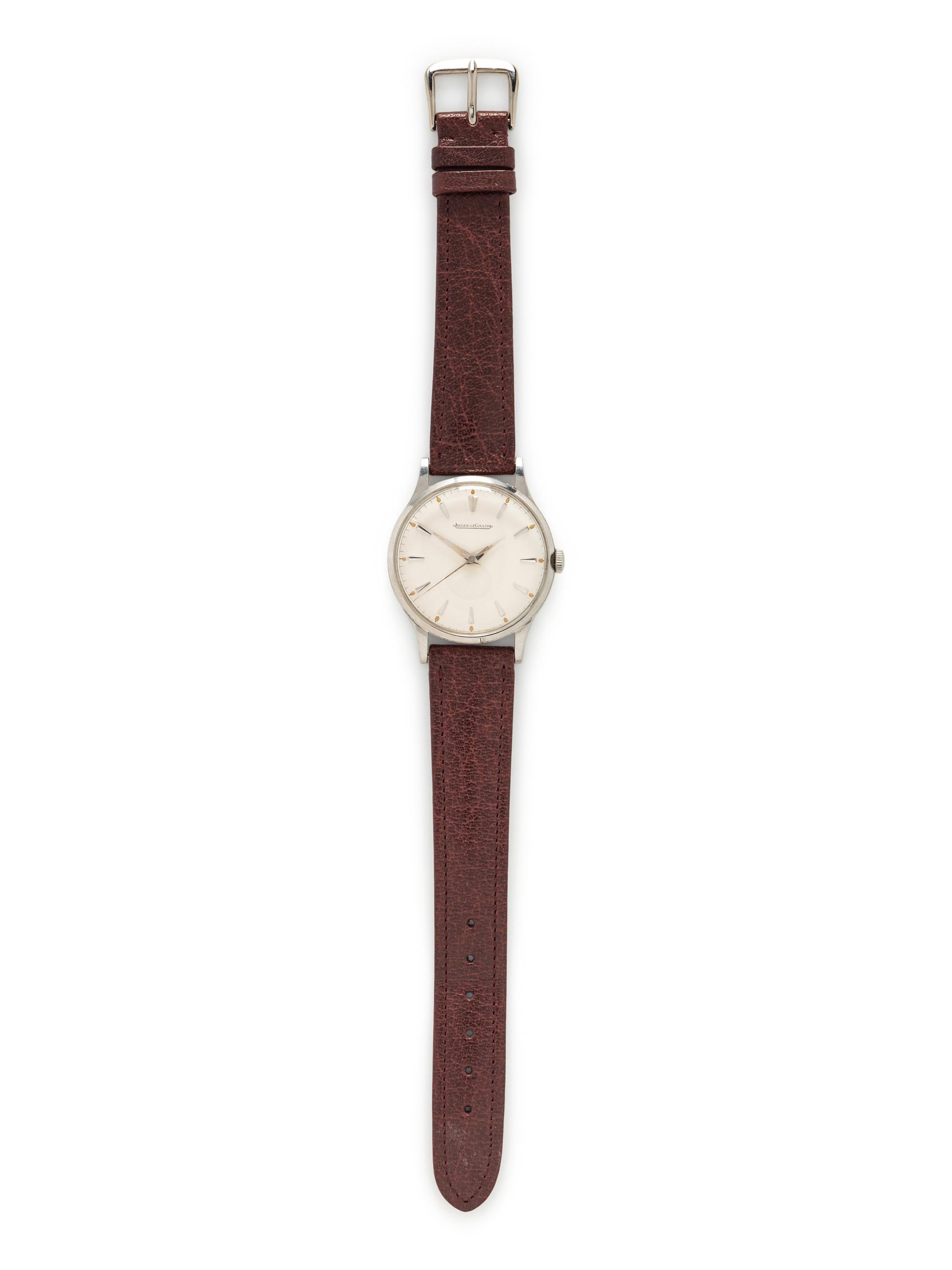 JAEGER-LECOULTRE, STAINLESS STEEL WATCH