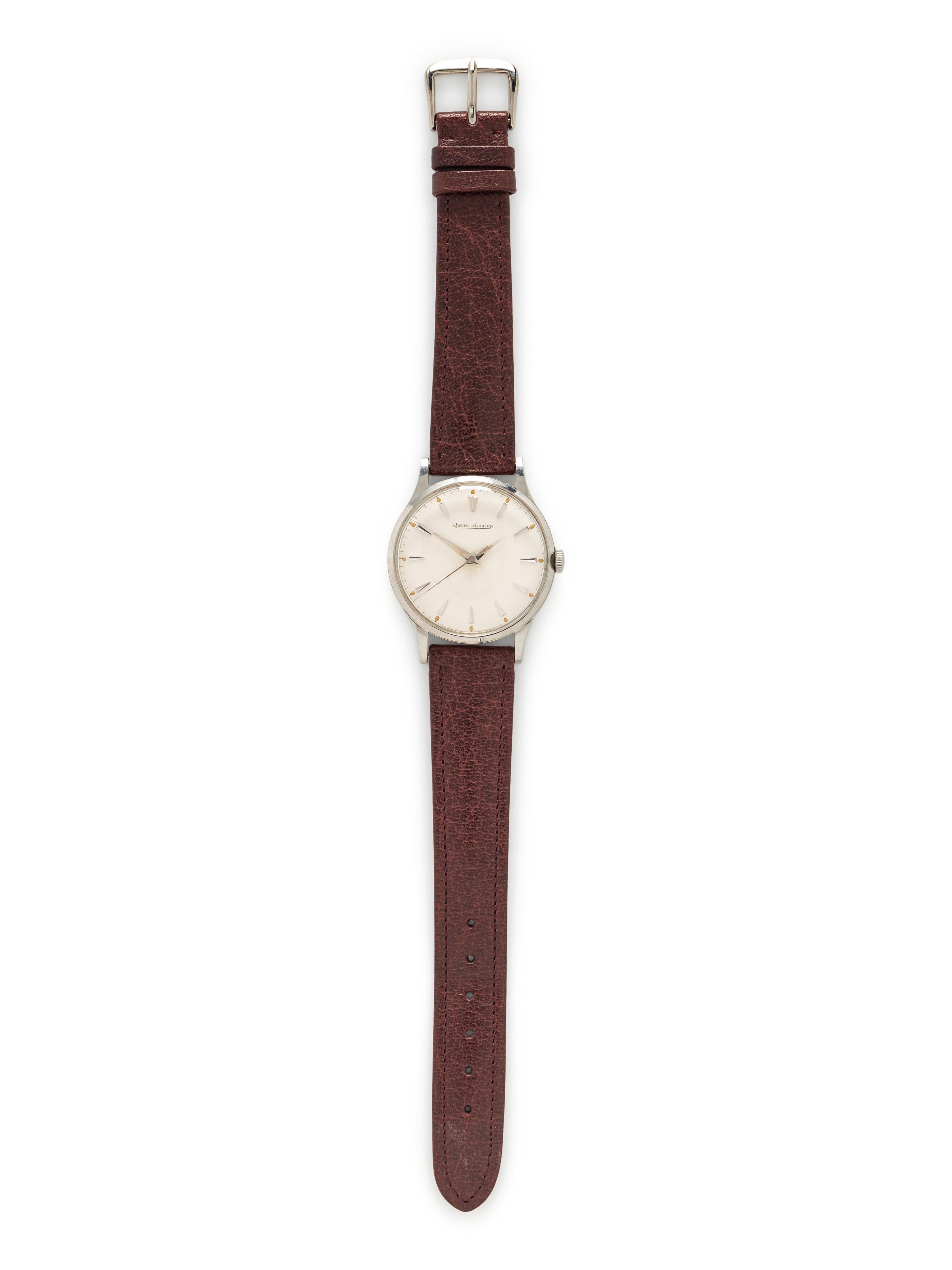 JAEGER-LECOULTRE, STAINLESS STEEL WATCH