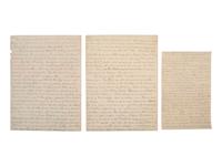 [CIVIL WAR]. 24pp speech written post-war by 2nd NY State Militia veteran, regarding Antietam.