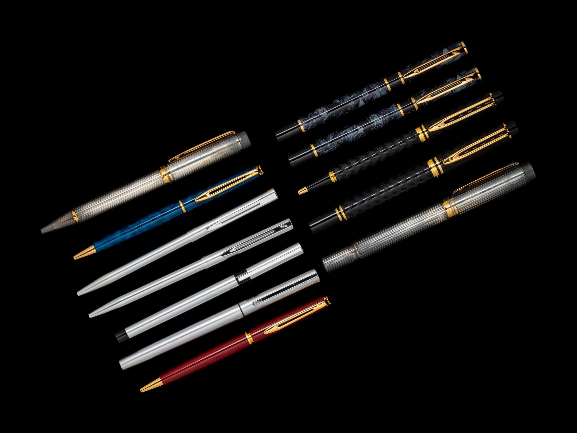 A Collection of Twelve Waterman Writing Instruments