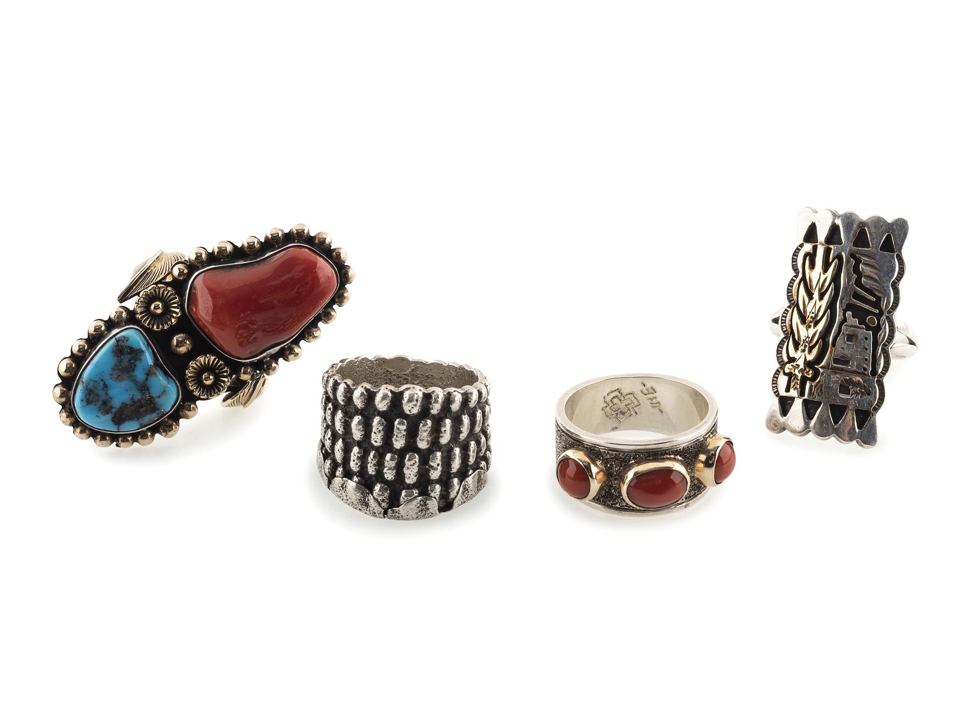 Navajo, Hopi, and Kewa Rings
