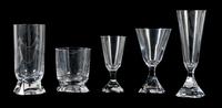 A Villeroy & Boch Stemware Service Height of tallest 7 3/4 inches. — 20TH CENTURY
