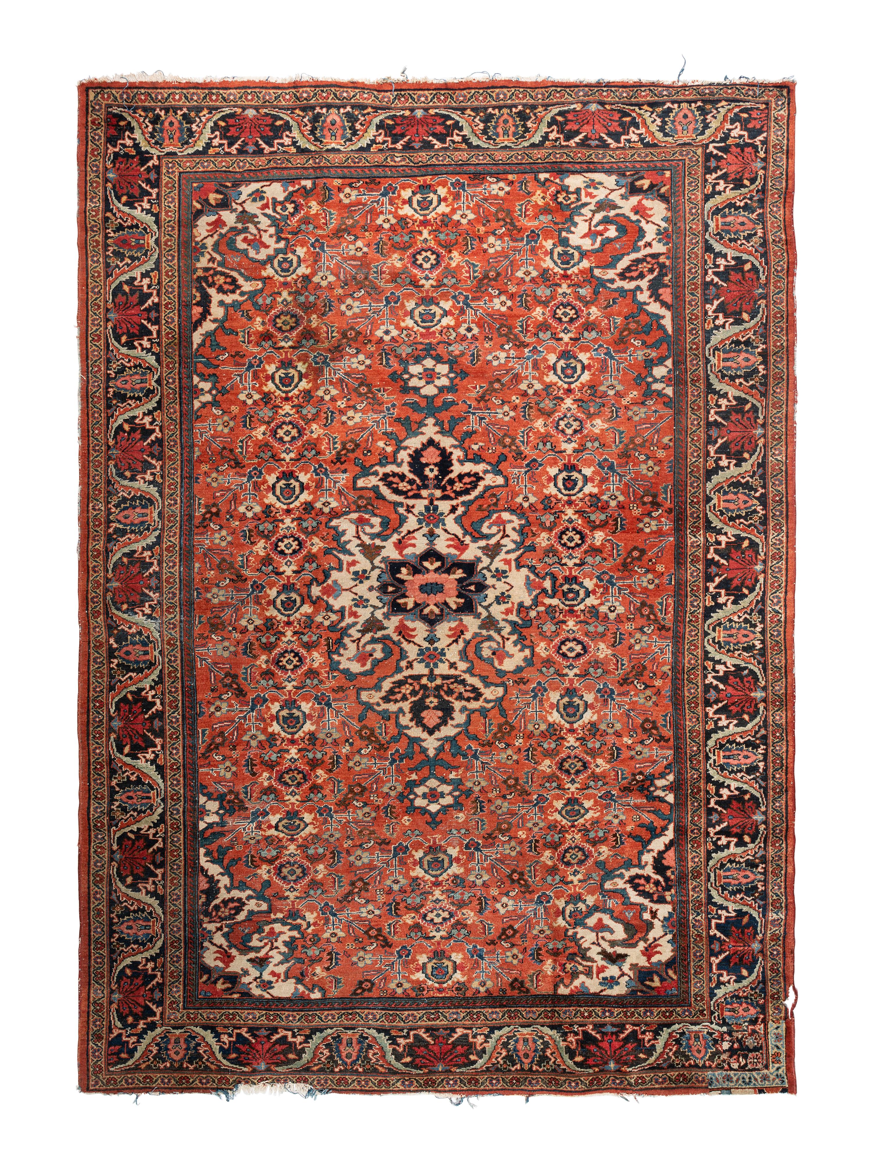 A Heriz Wool Rug