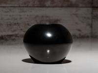 Blackware Pottery Bowl, 1956-1965