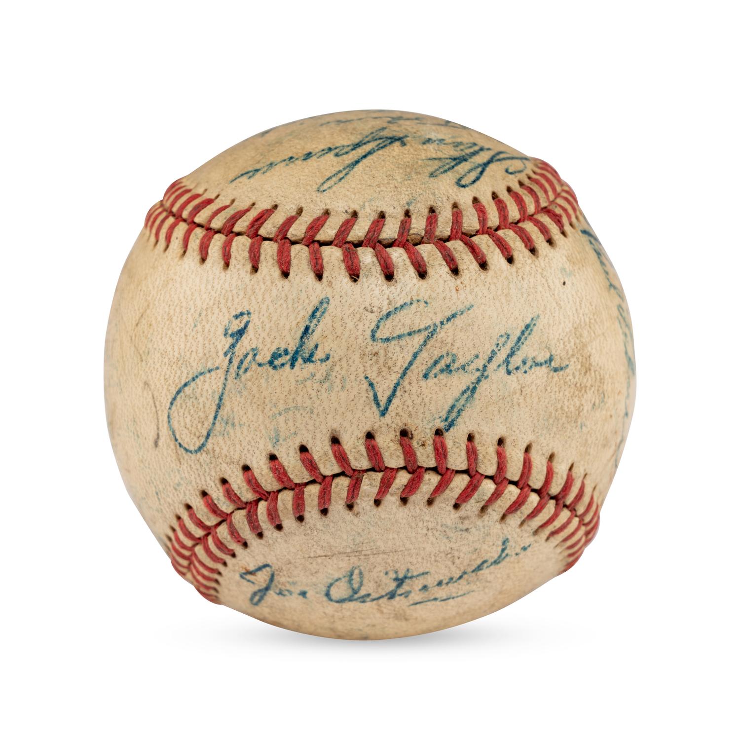 A 1948 St. Louis Browns Team Signed Autograph Baseball (Beckett Authentication Services Letter of Authenticity)