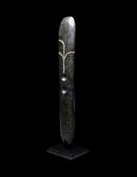 An Izapan Serpentine Engraved Celt