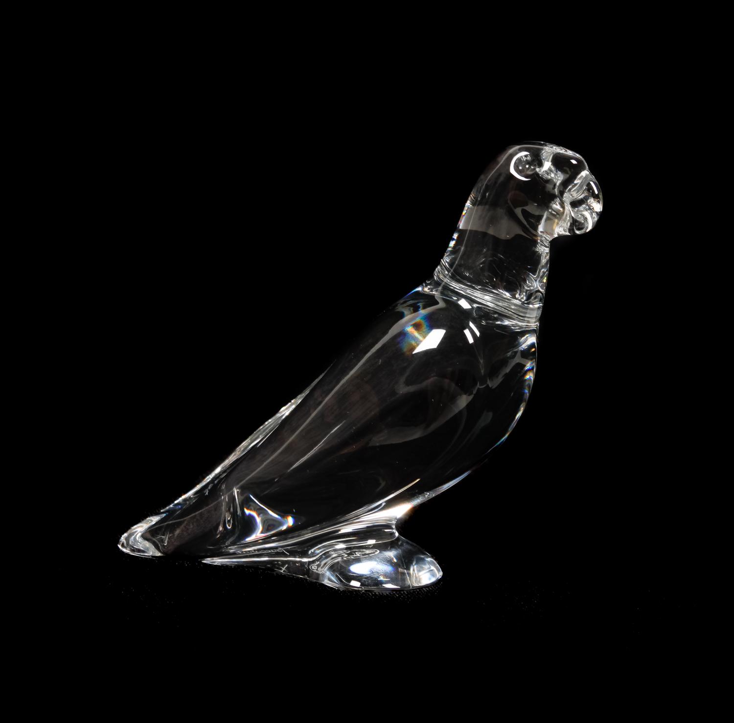 A Group of Twelve Baccarat Glass Animals