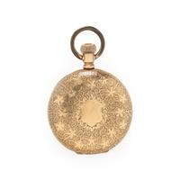 J.B.C. & CO., YELLOW GOLD POCKET WATCH
