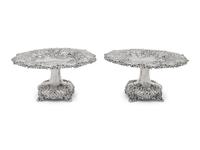 A Pair of Tiffany and Co. Silver Tazze
