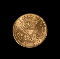 A United States 1899 Liberty Head $5 Gold Coin