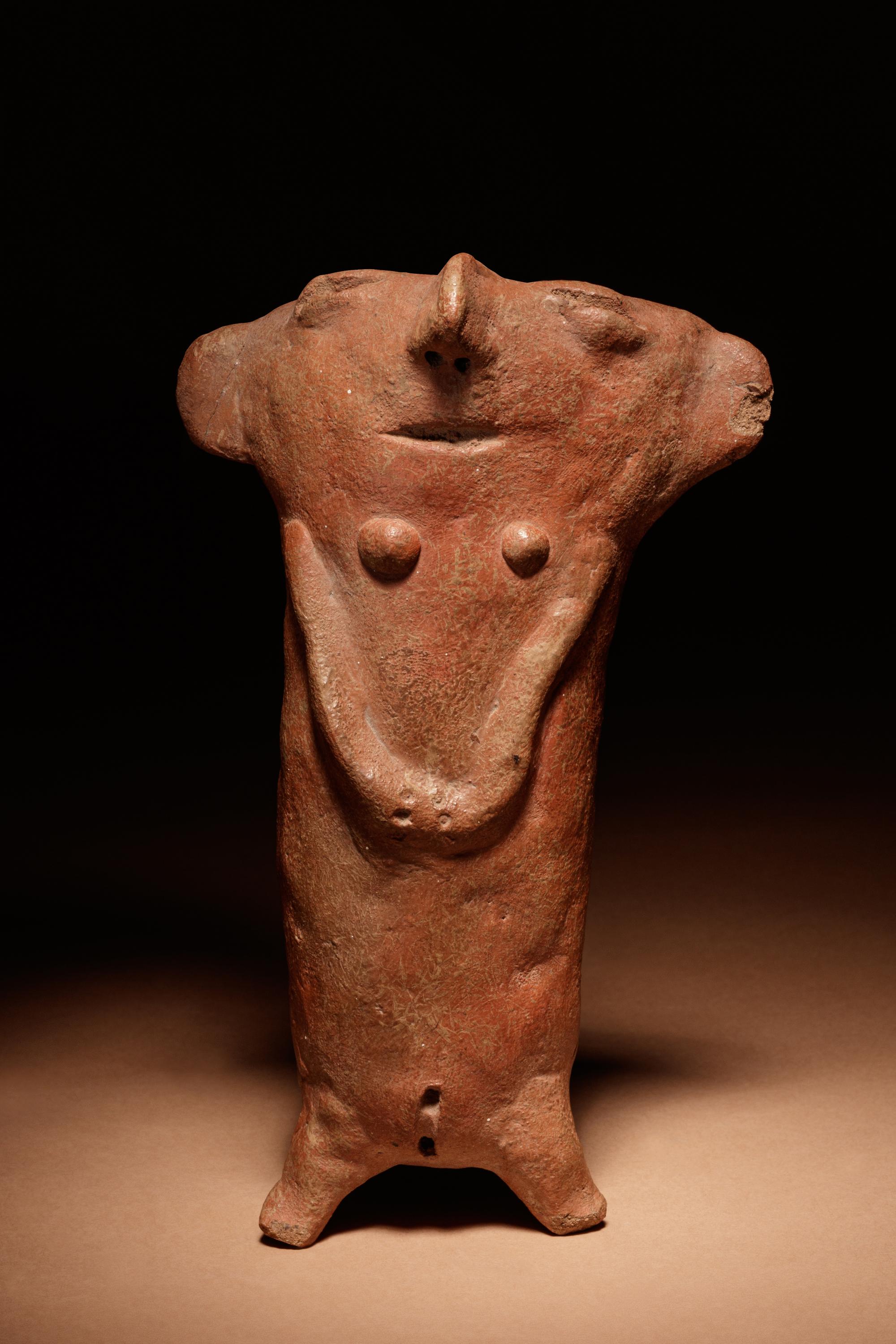A Quimbaya Terracotta Figure