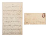 [LINCOLNIANA]. FORBES, Susan. ALS describing Boston in the wake of Lincoln's assassination.