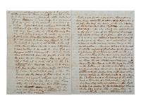 [ENSLAVEMENT & ABOLITION]. A group of 2 legal documents related to cases involving enslaved persons.