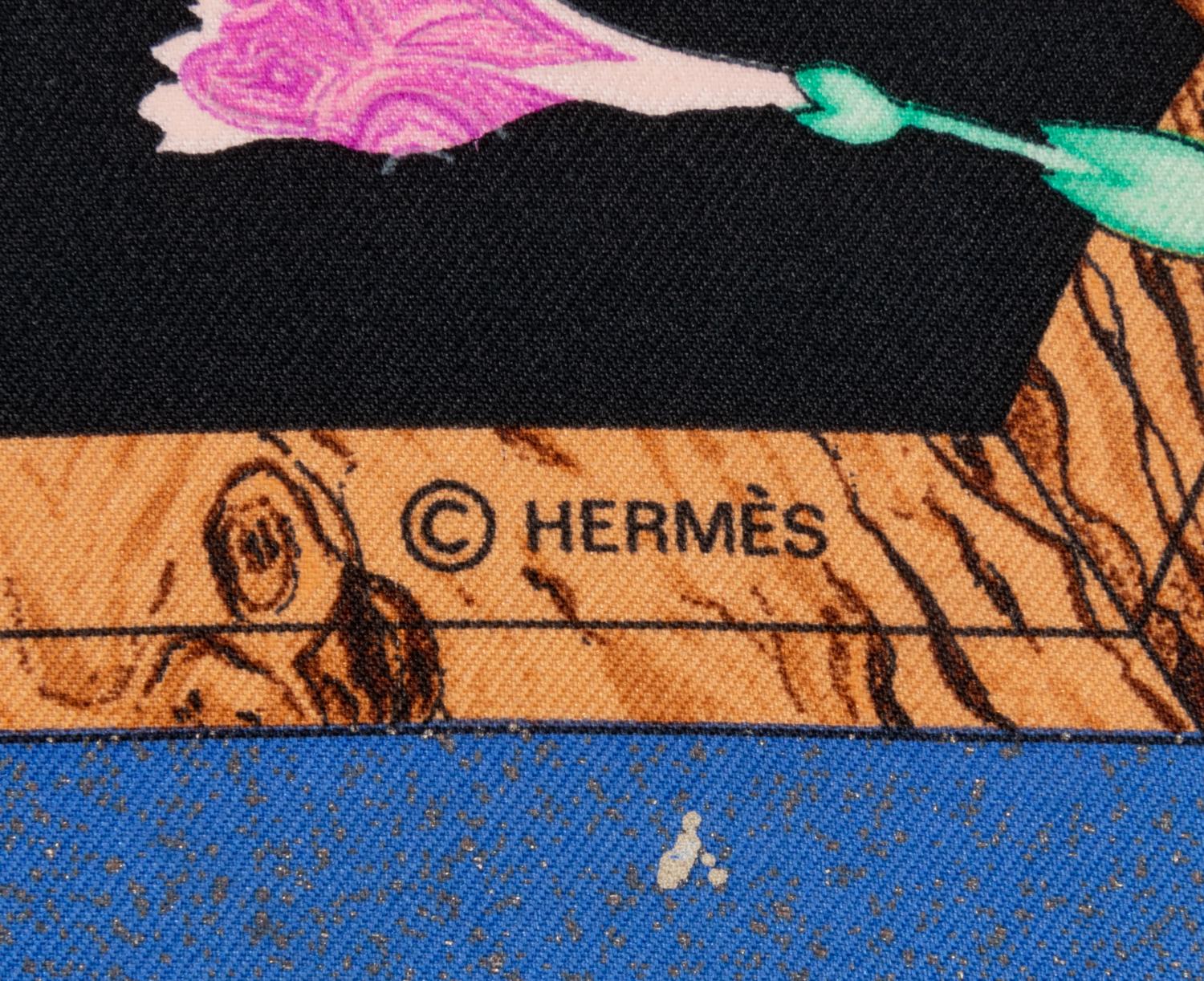 Three Hermès 90cm Scarves