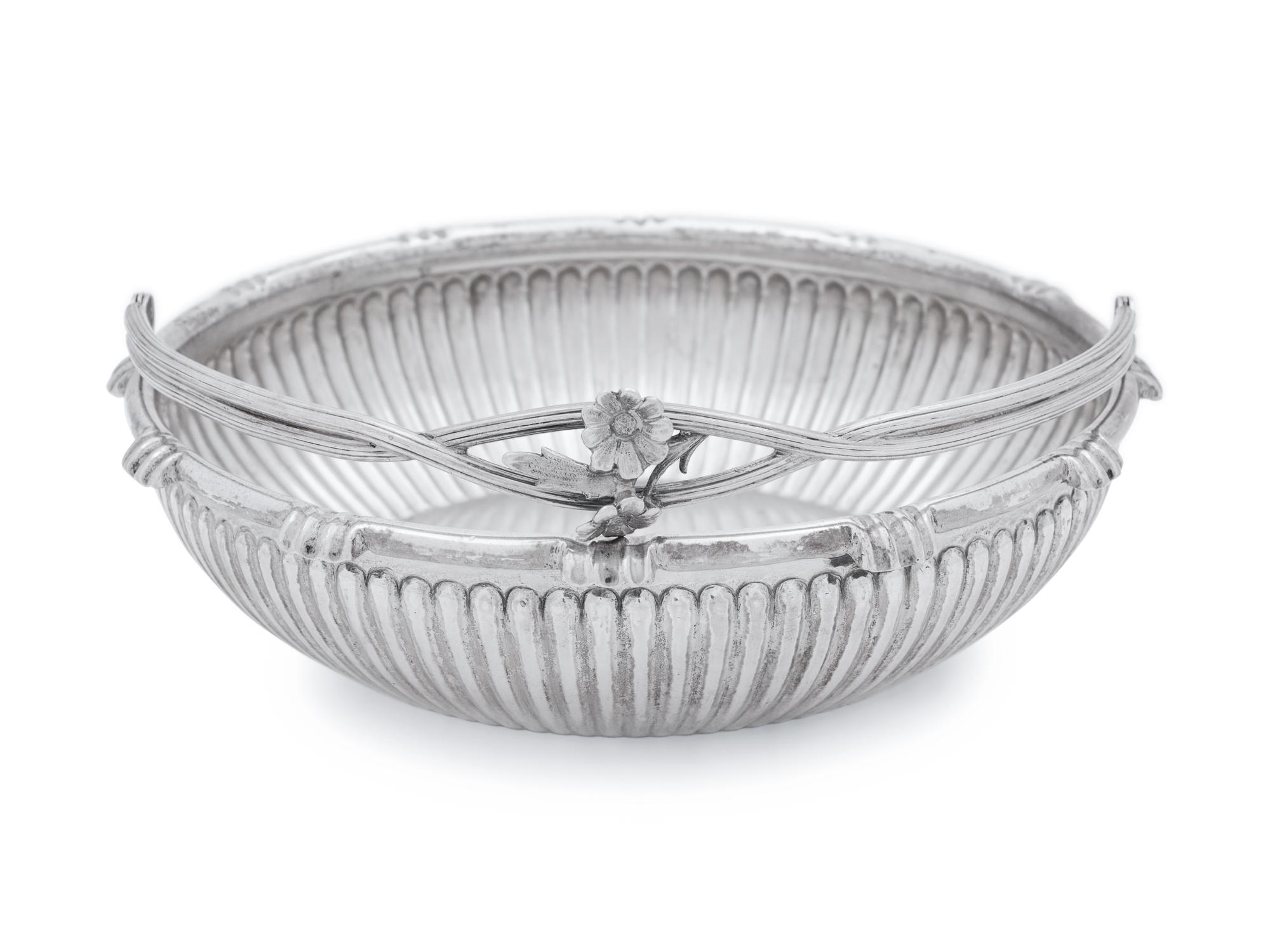 A Russian Silver Cake Basket