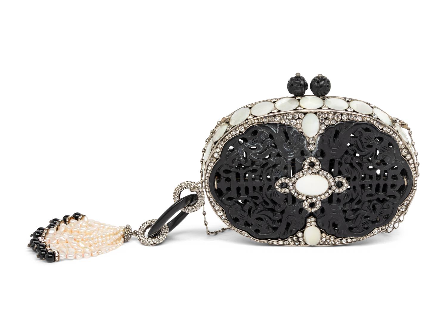 IRADJ MOINI, FILIGREE CARVED MINAUDIÈRE