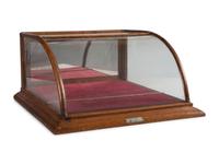 A Domed Oak Frame Display Case