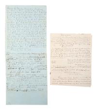 [MAINE]. 19th-century documents related to the state of Maine, including: