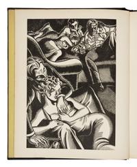 [Erotica]. A group of 4 titles and an illustrated prospectus, comprising: