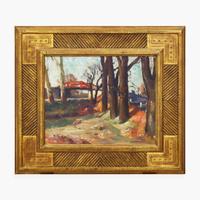 John Fulton Folinsbee (American, 1892-1972) Rabbit Run Bridge