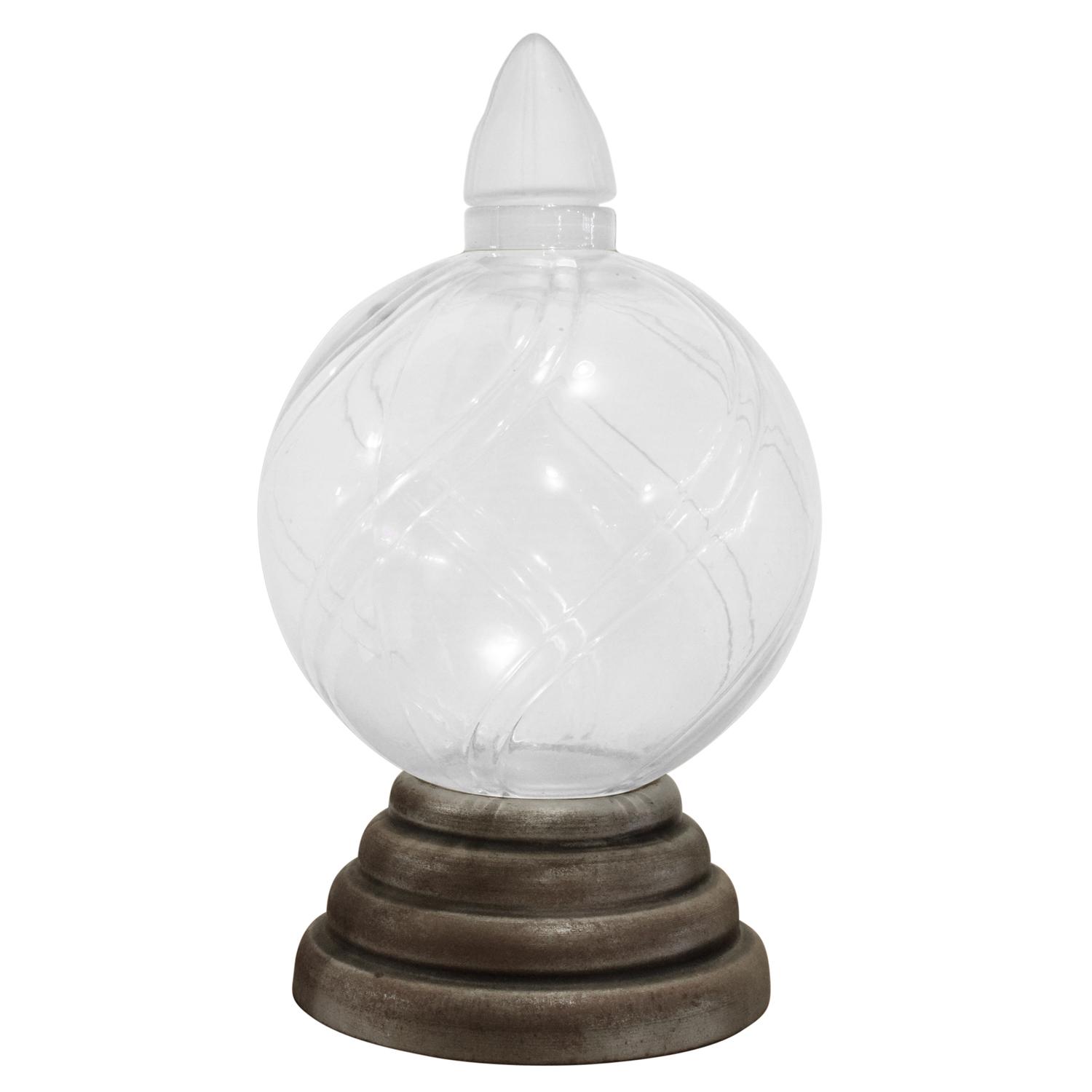 An Art Deco Show Globe 8" W x 8" D x 14.5" H — United States, Circa 1920