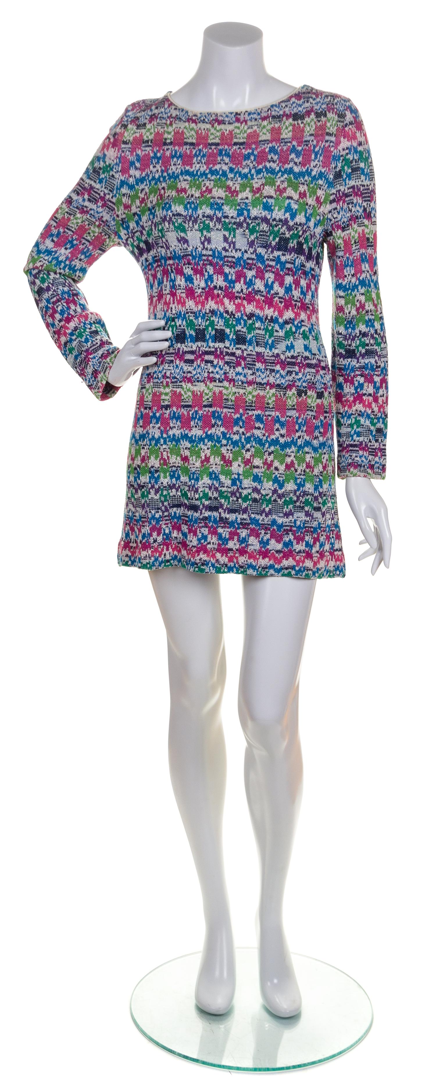A Missoni Multicolor Sweater Dress,