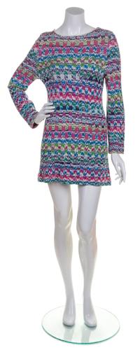 A Missoni Multicolor Sweater Dress,