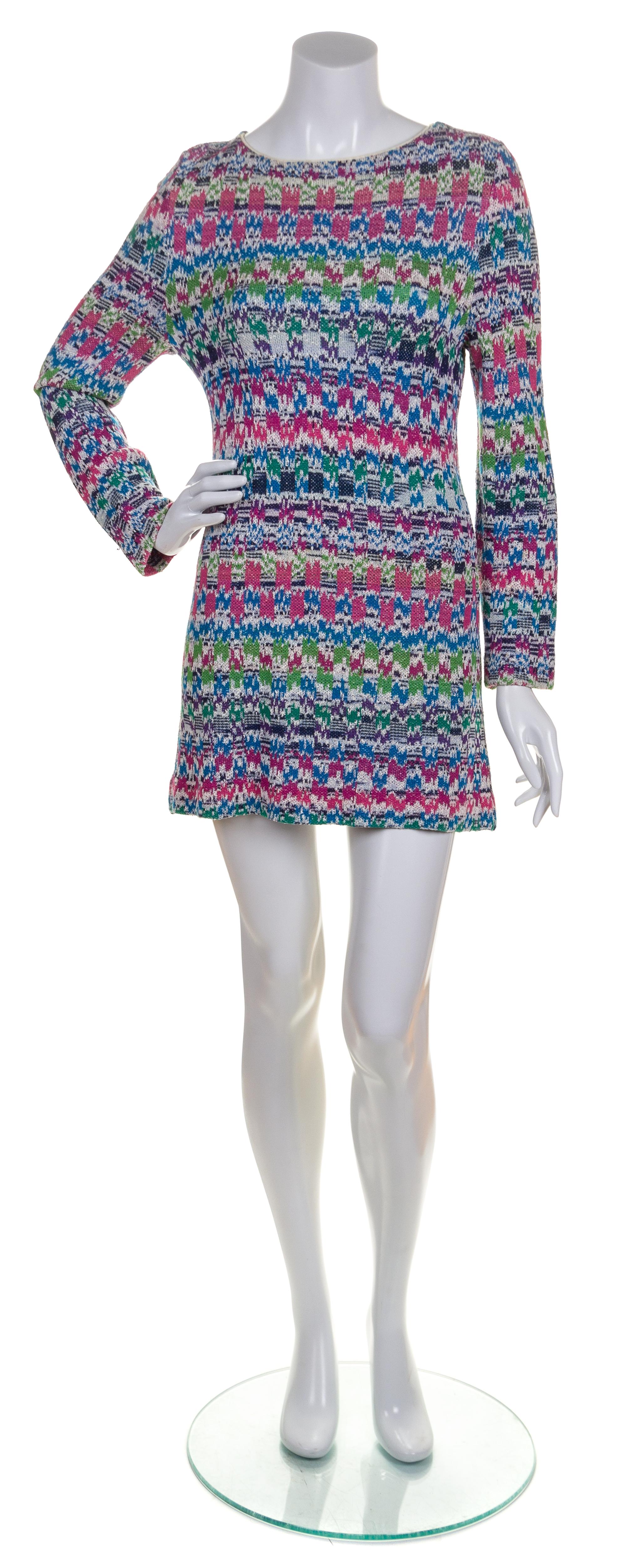 A Missoni Multicolor Sweater Dress,