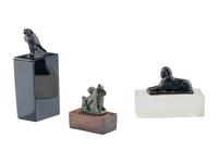 Three Egyptian Stone Amulets