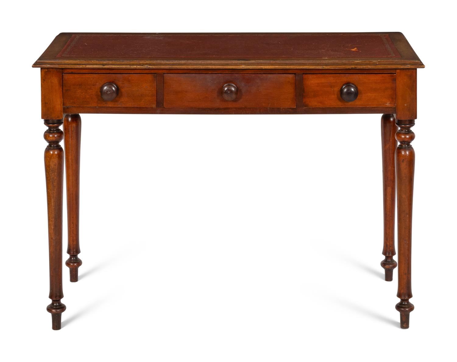 A William IV Style Mahogany Writing Table