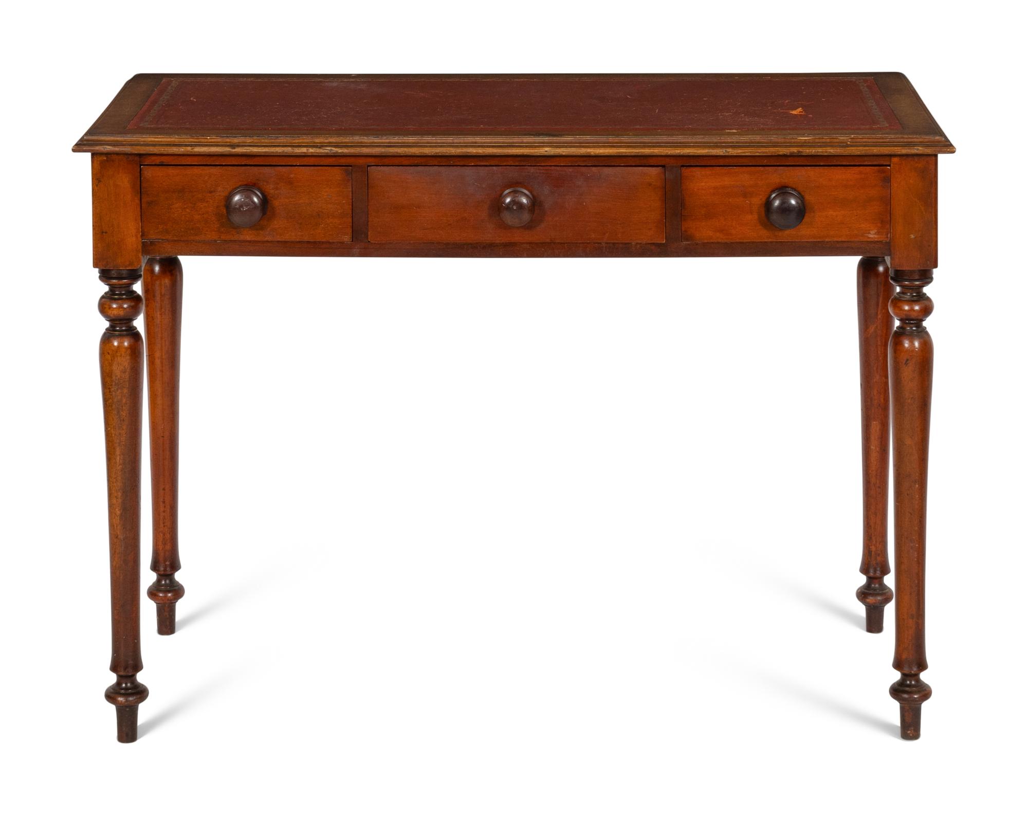 A William IV Style Mahogany Writing Table