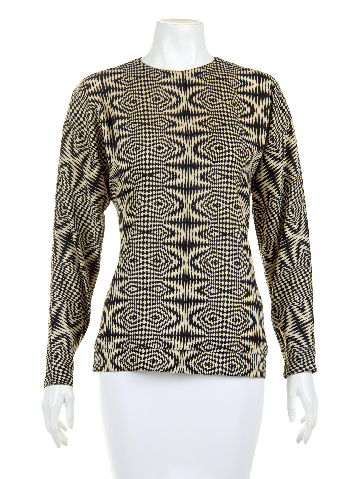 Three Gianni Versace Tops, 1980-90s